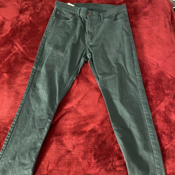 Levis green 511 jean 32x32 - Picture 2 of 3